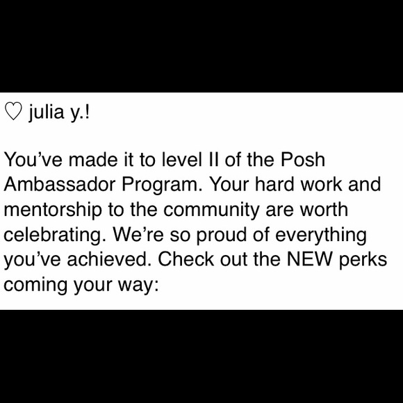 ✨Level II Posh Ambassador✨ - Picture 3 of 3